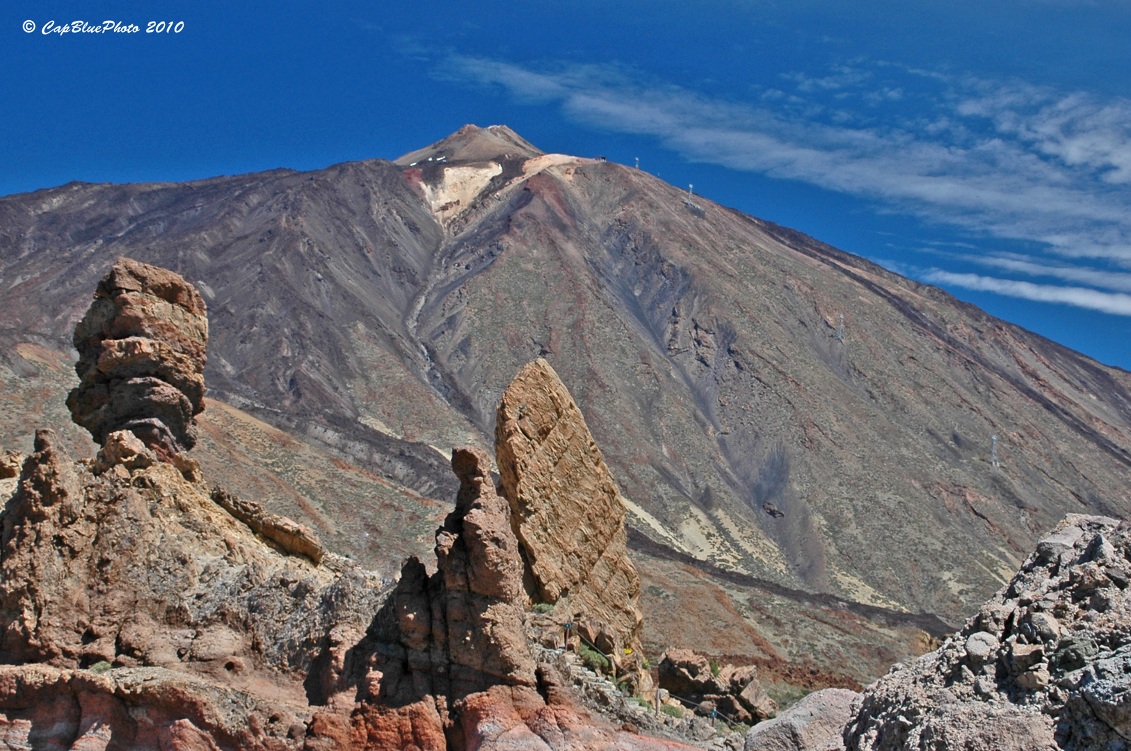 Roque Cinchado und Teide