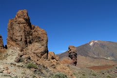 Roque Cinchado und Teide