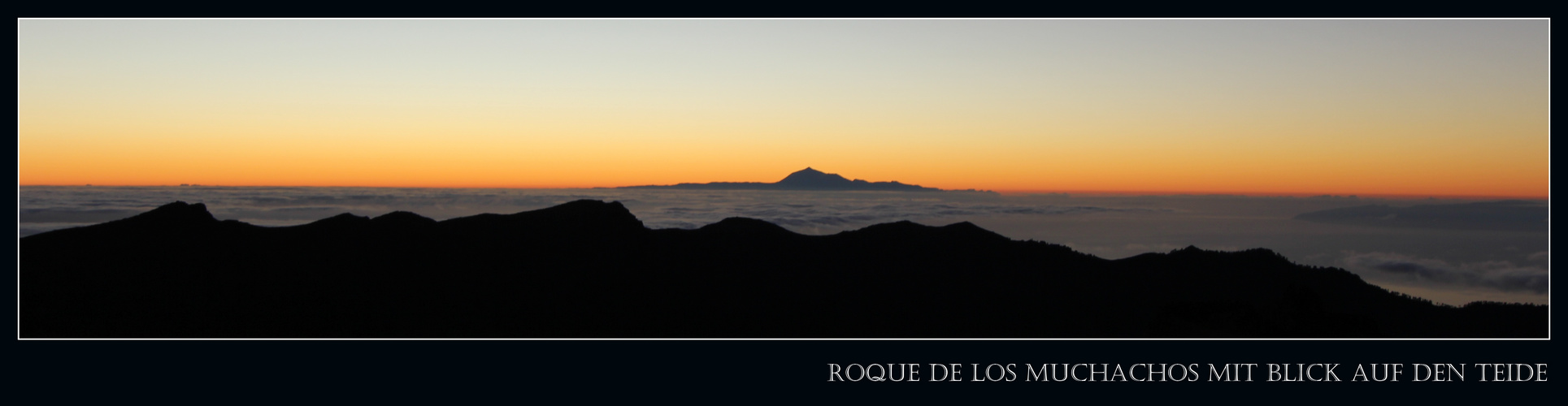 Roque de los Muchachos – Blick auf den Teide