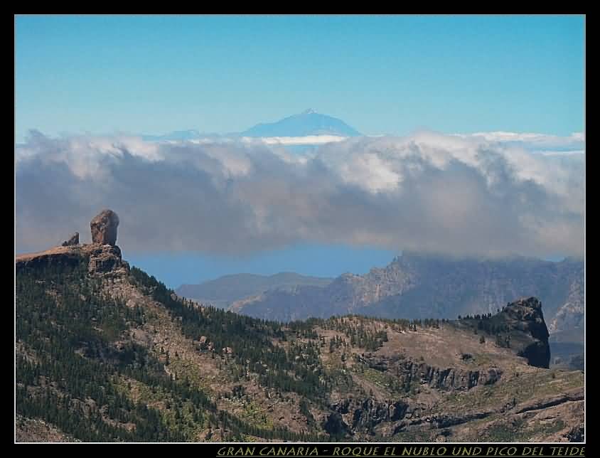 Roque El Nublo und Pico del Teide