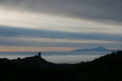 Roque Nublo con El Teide