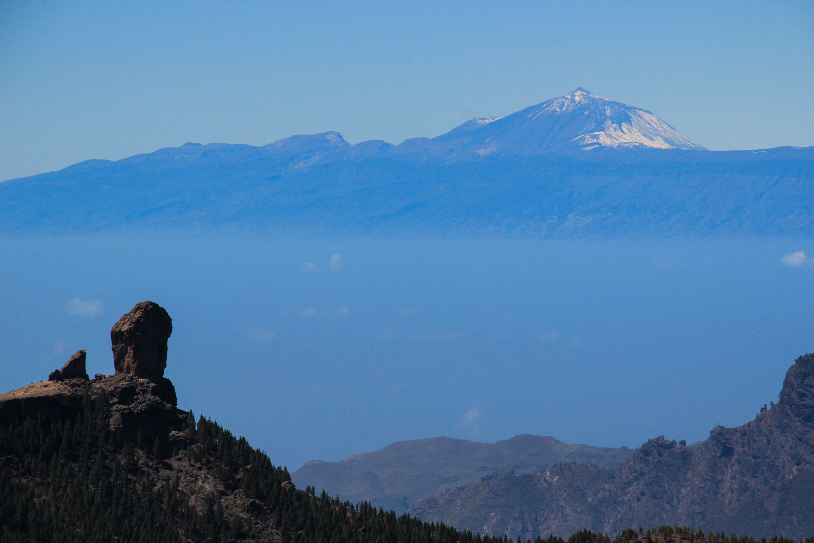 Roque Nublo und El Teide