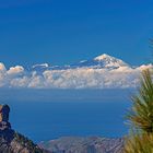 Roque Nublo und Teide gemeinsam