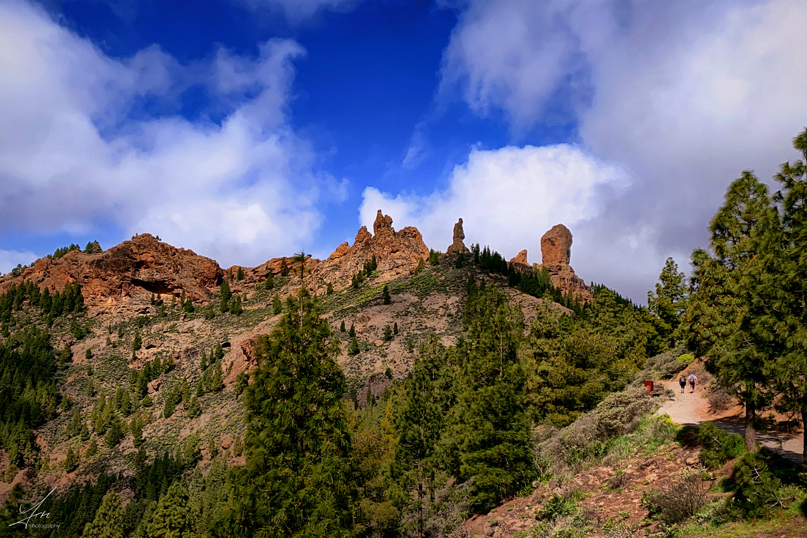 Roque Nublo vorraus