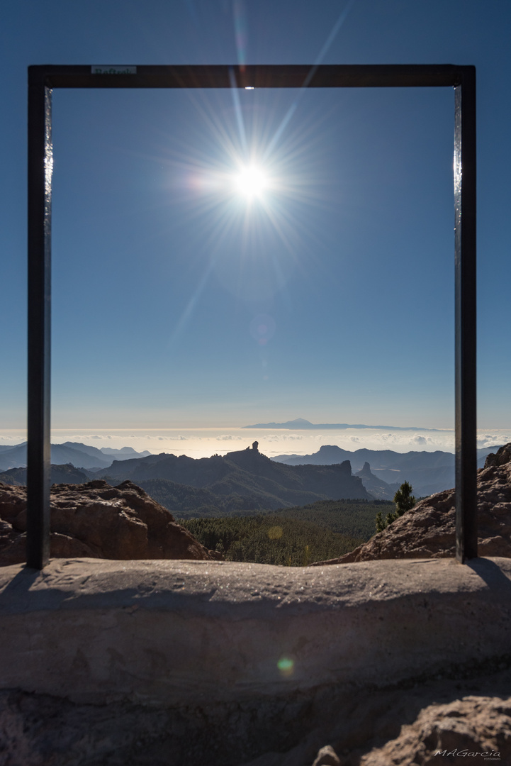 Roque Nublo y Teide