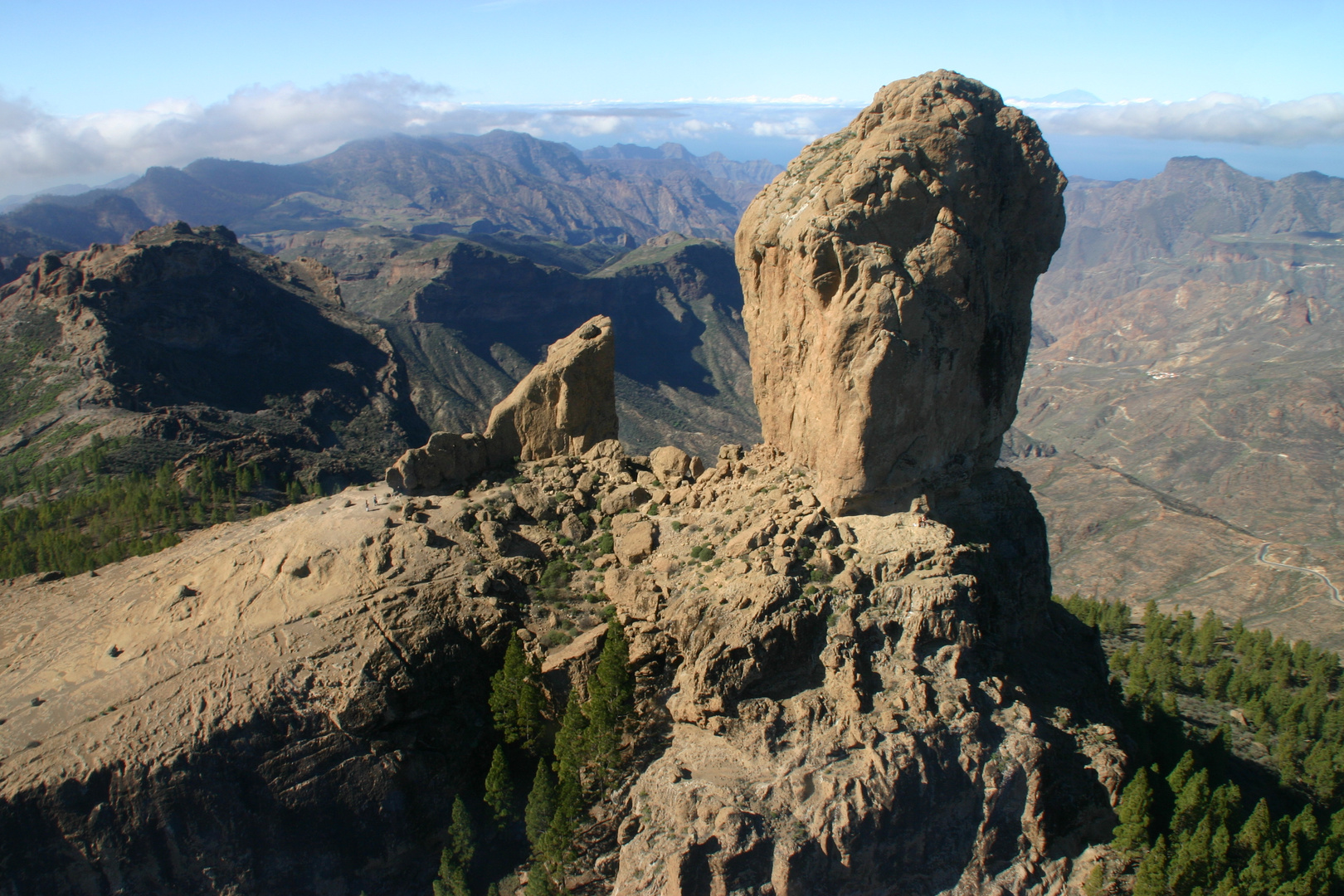 "Roque Rana & Roque Nublo" auf Gran Canaria