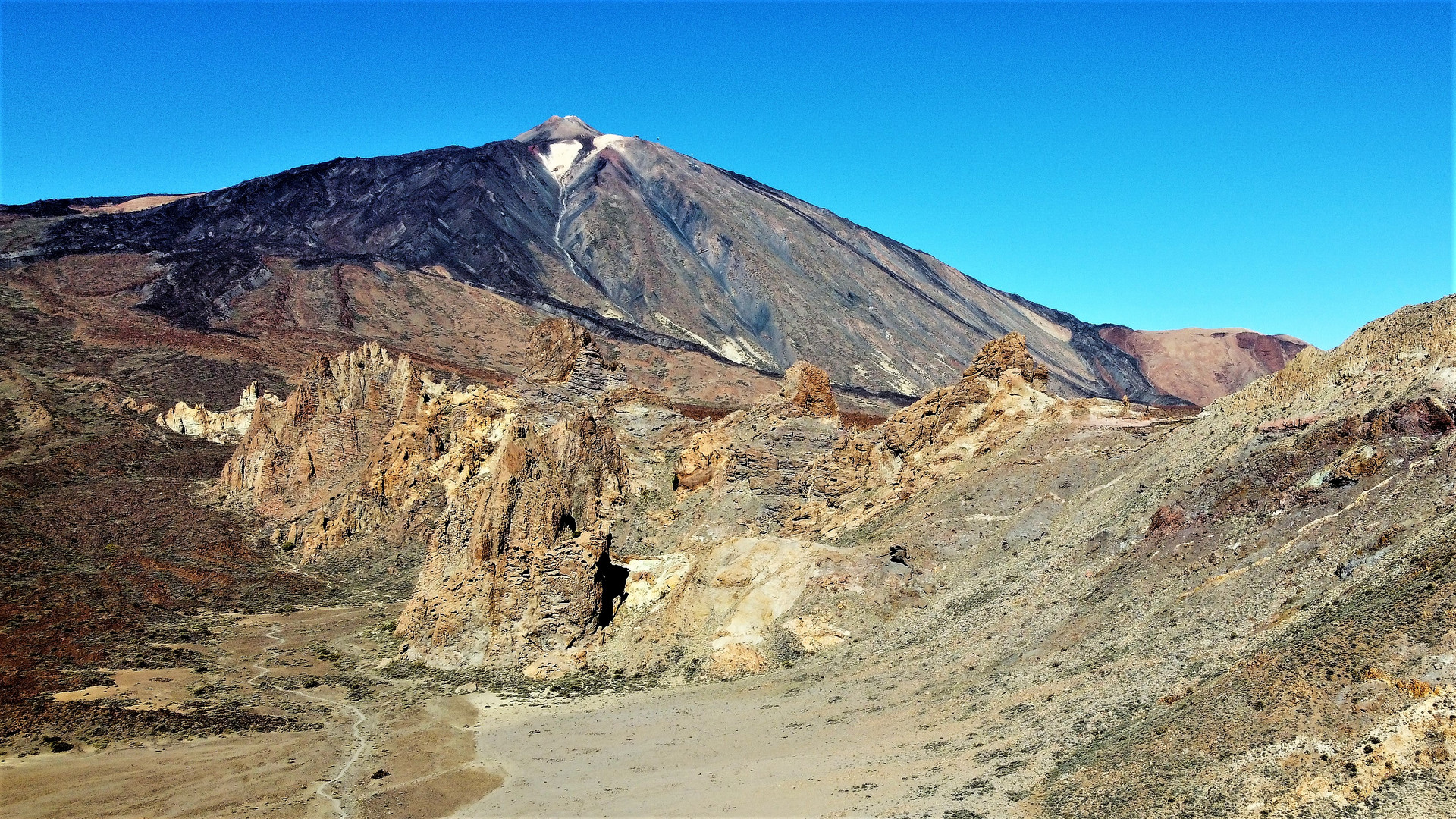 Roques de Garcia mit Teide