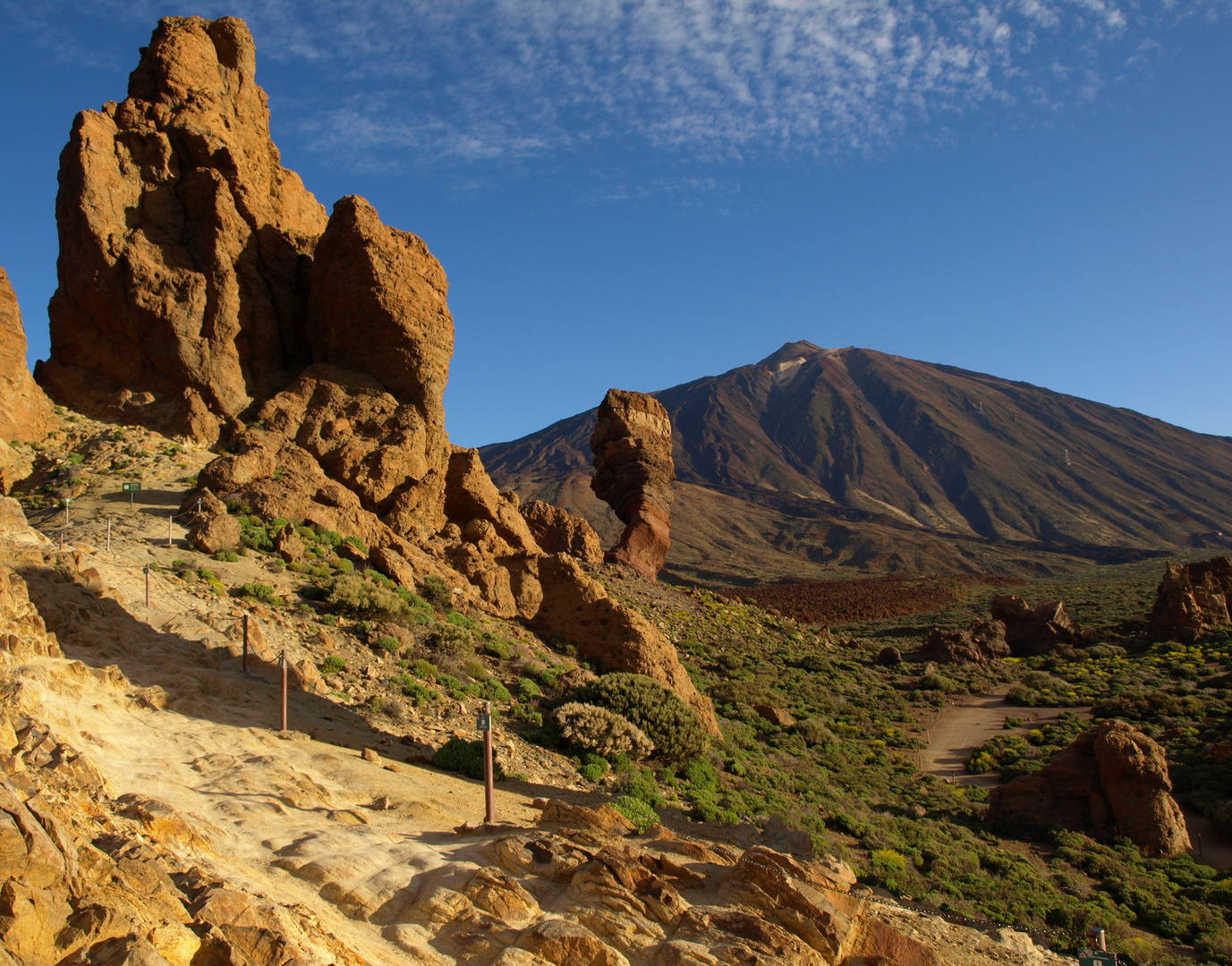 Roques de Garcia y Pico del Teide