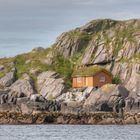 Rorbu . île d'Høgholmen . Maelström . Lofoten . NORWAY.