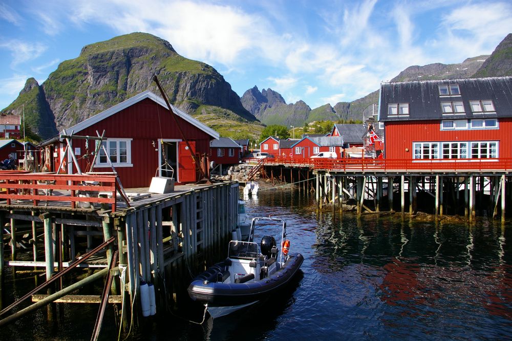 Rorbuer auf den Lofoten