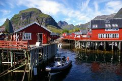 Rorbuer auf den Lofoten