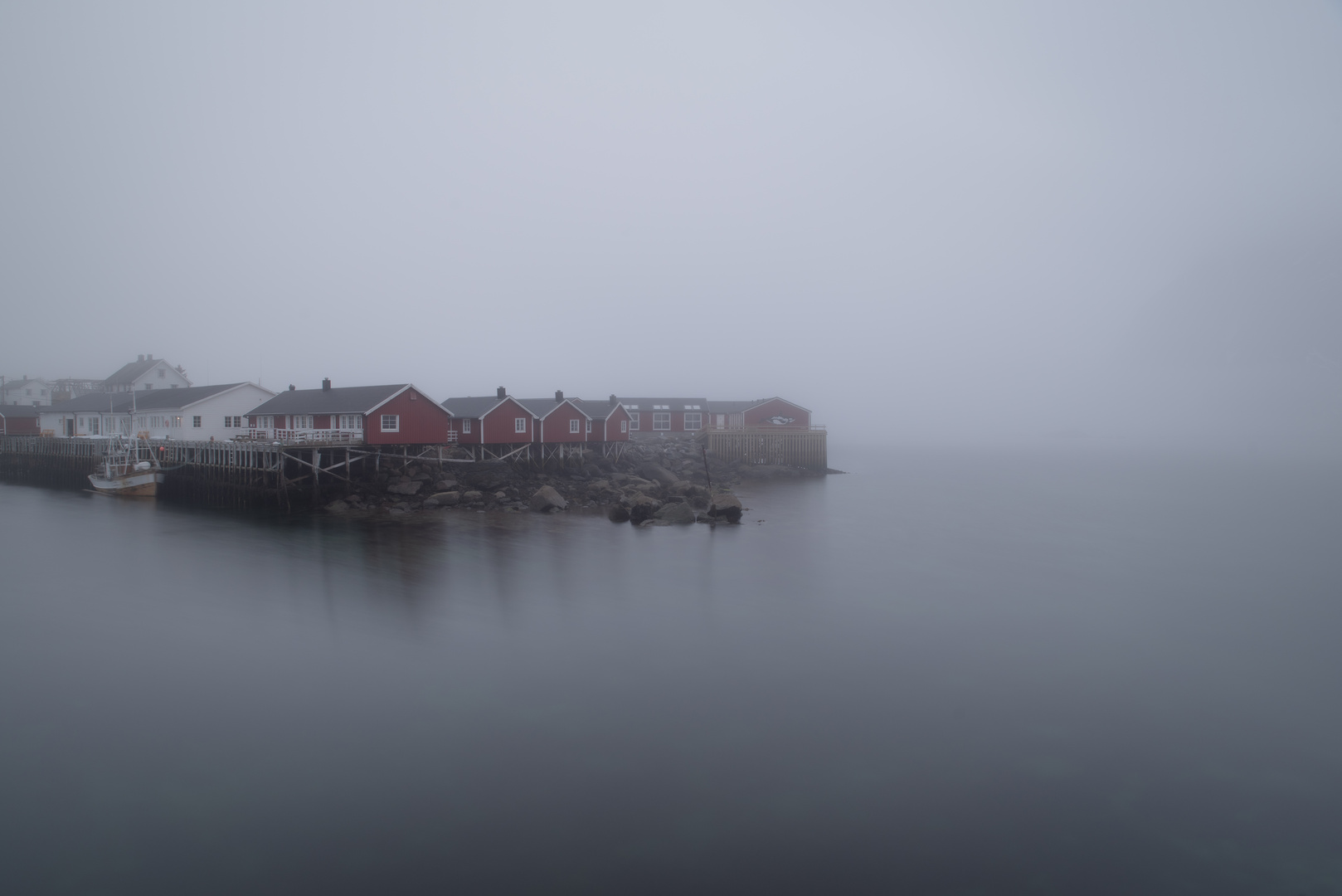 Rorbuer in the Fog