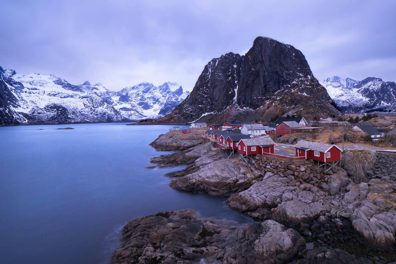 Rorbuer von Hamnøy