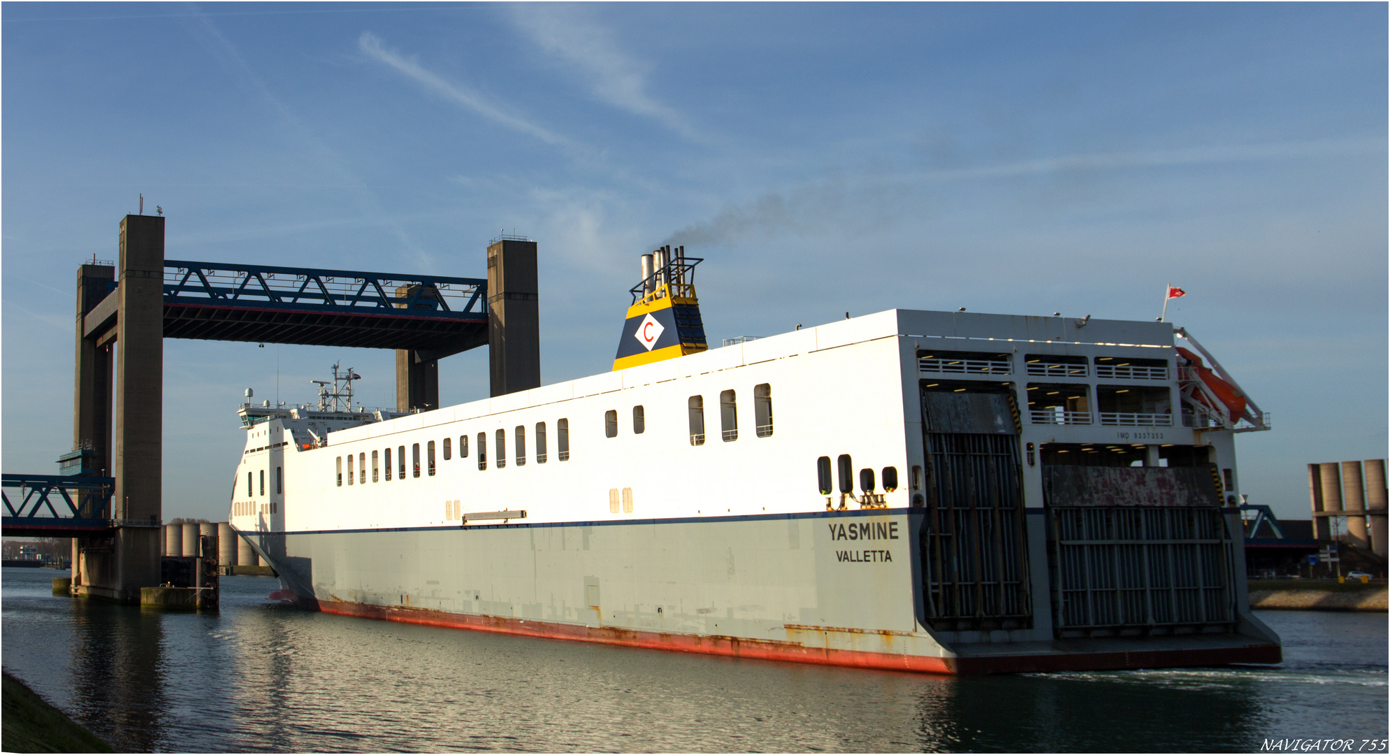 RoRo Ferry  JASMINE, Rotterdam.