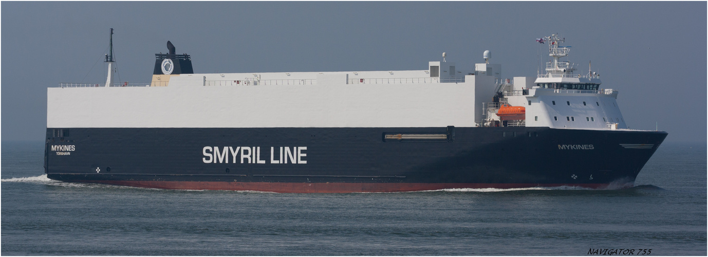 RoRo Ferry MYKINES, Rotterdam.