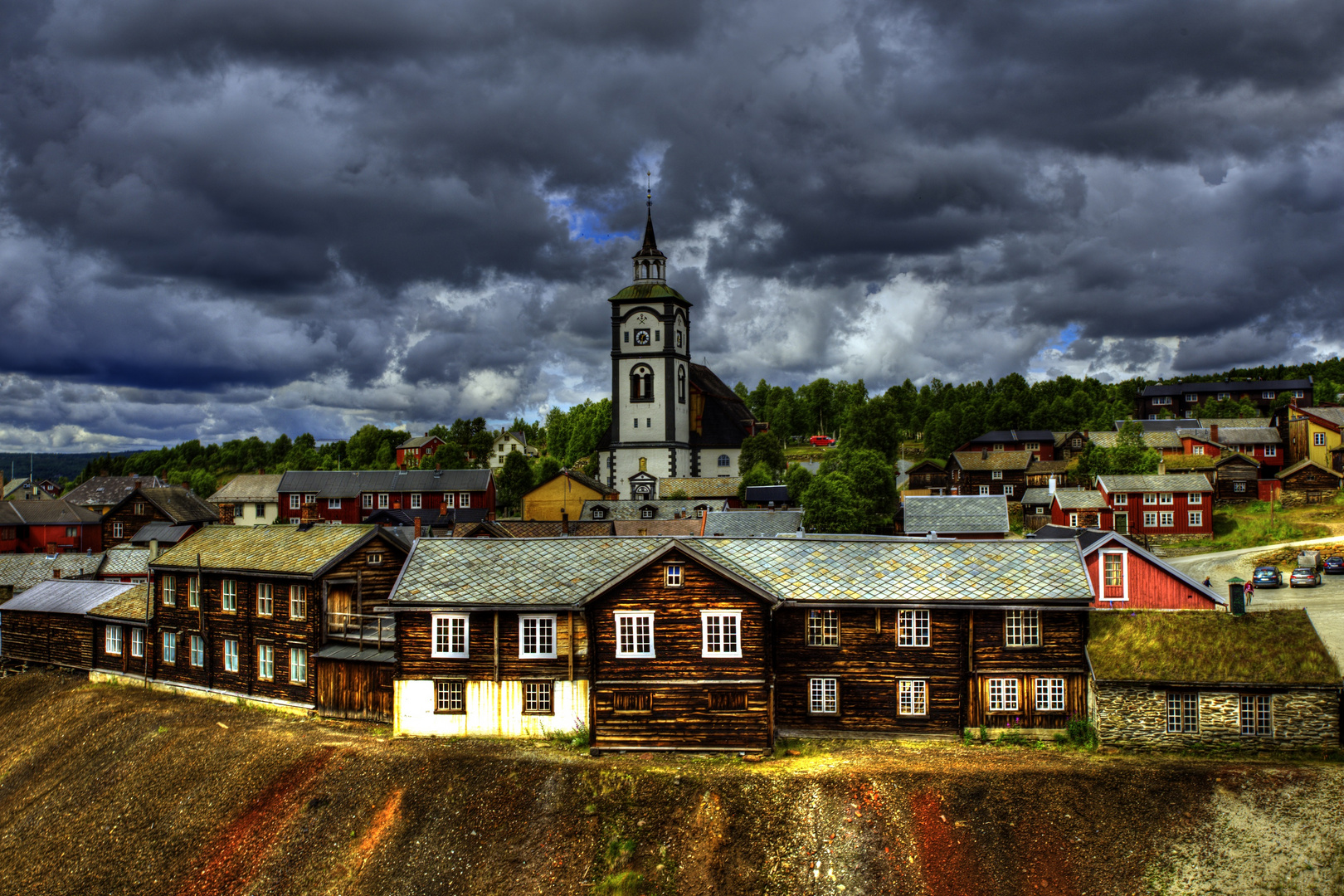 Roros in Norwegen