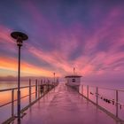 rosa Weg ins Wolkenreich