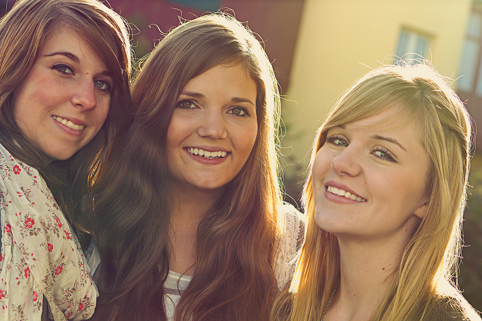 Rosalie, Valerie und Laura