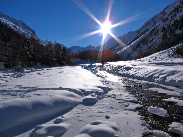 Roseggtal im Winter