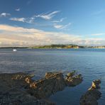 [ Roseland Peninsula & St. Mawes, from Pendennis Point ]