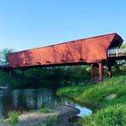 Roseman Covered Bridge in Iowa