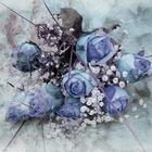 Rosen in Blau
