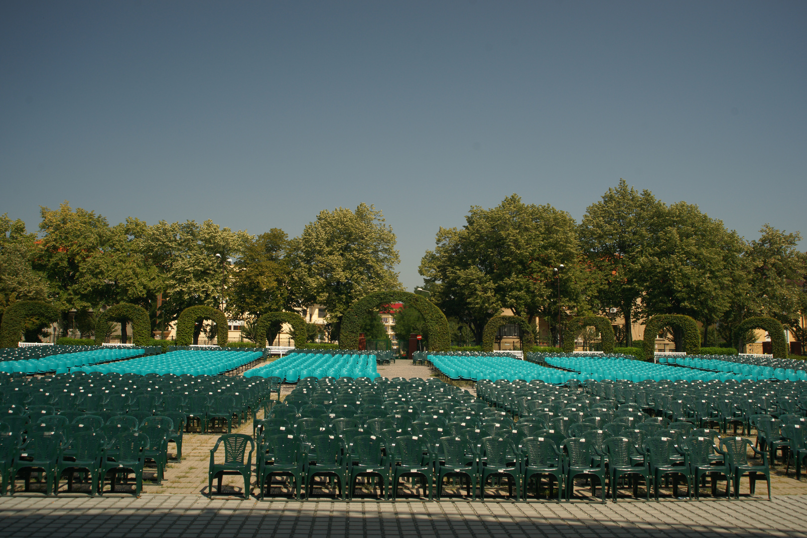 Rosen Park, neue Stüle