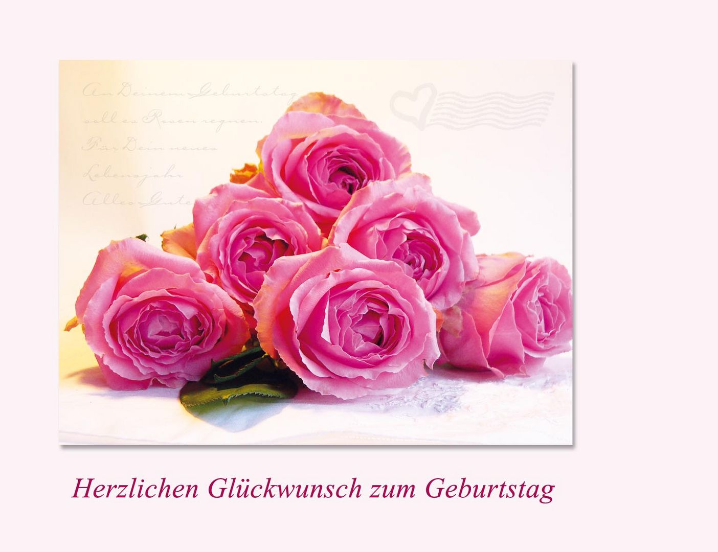 Rosen zum Geburtstag