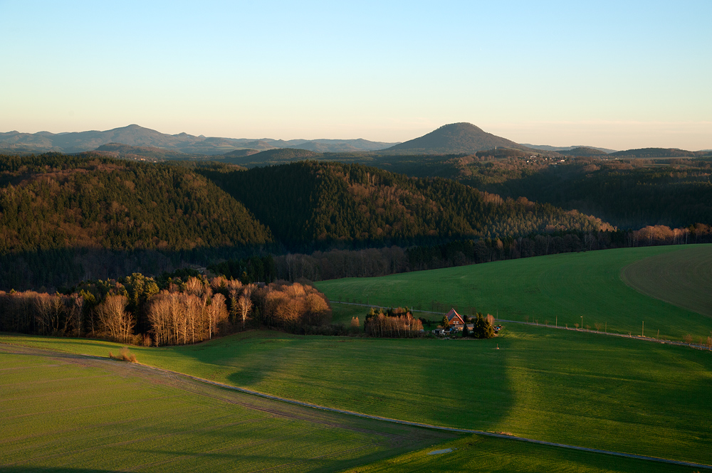 Rosenberg. Blick von der Kaiserkrone