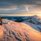 * Rosenböden: Henning und der Sonnenaufgang *