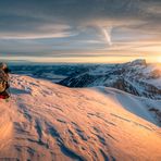 * Rosenböden: Henning und der Sonnenaufgang *