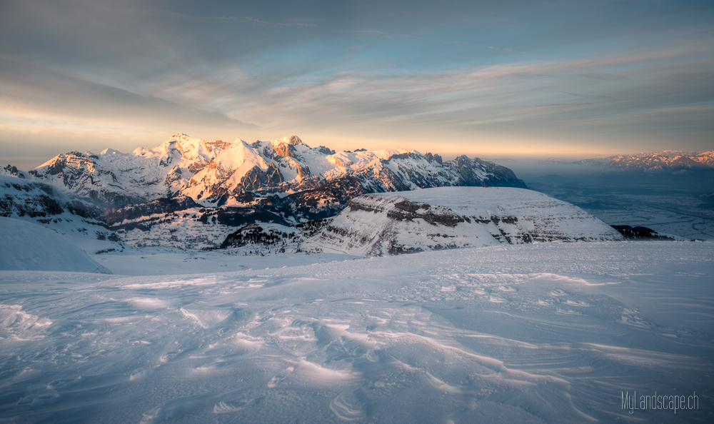 * Rosenböden: Säntis und Altmann *