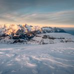 * Rosenböden: Säntis und Altmann *