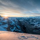 * Rosenböden: Sonnenaufgang über dem Gamsberg *