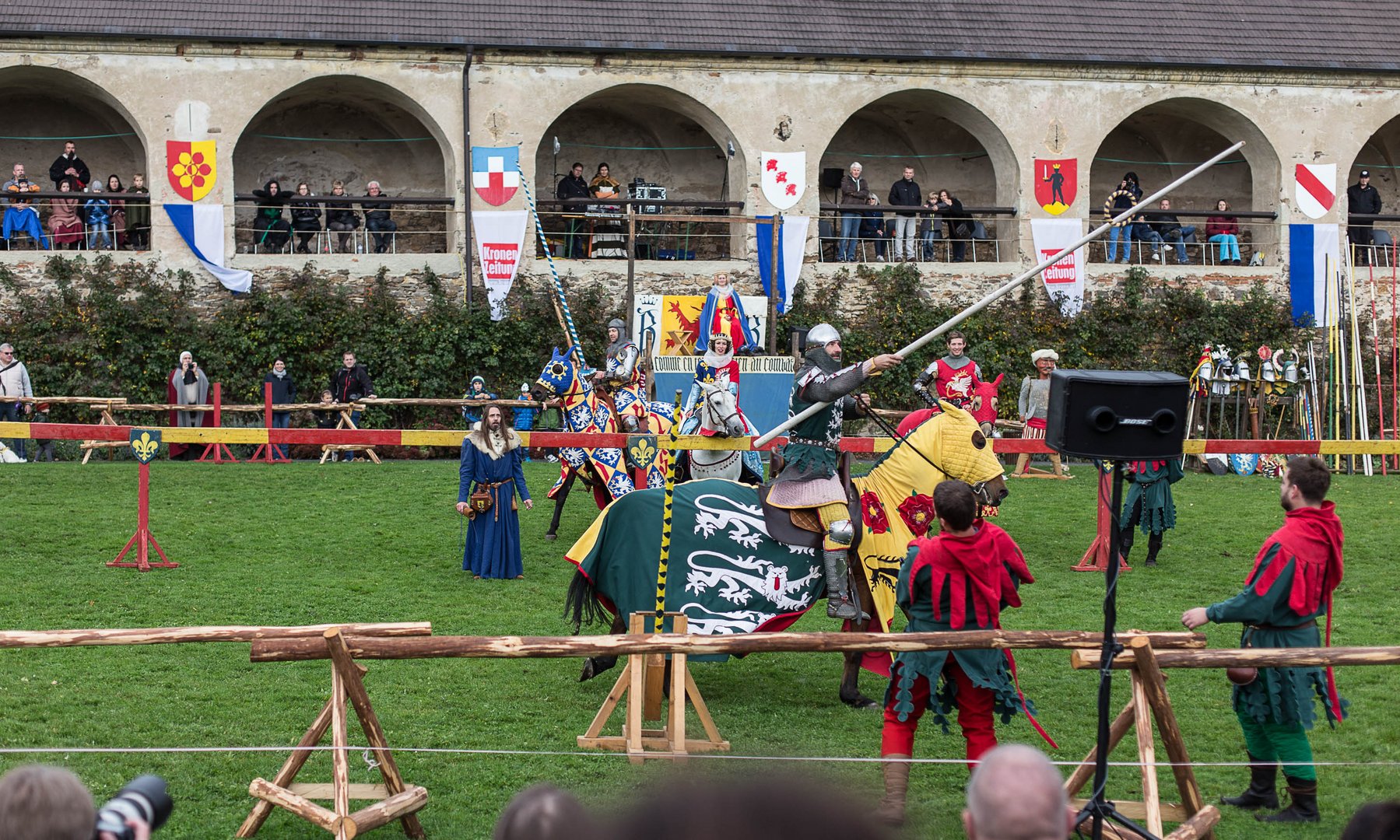 Rosenburg - Vor dem Turnier