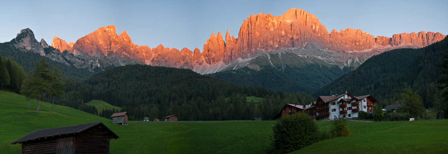 Rosengarten: Alpenglühen 2