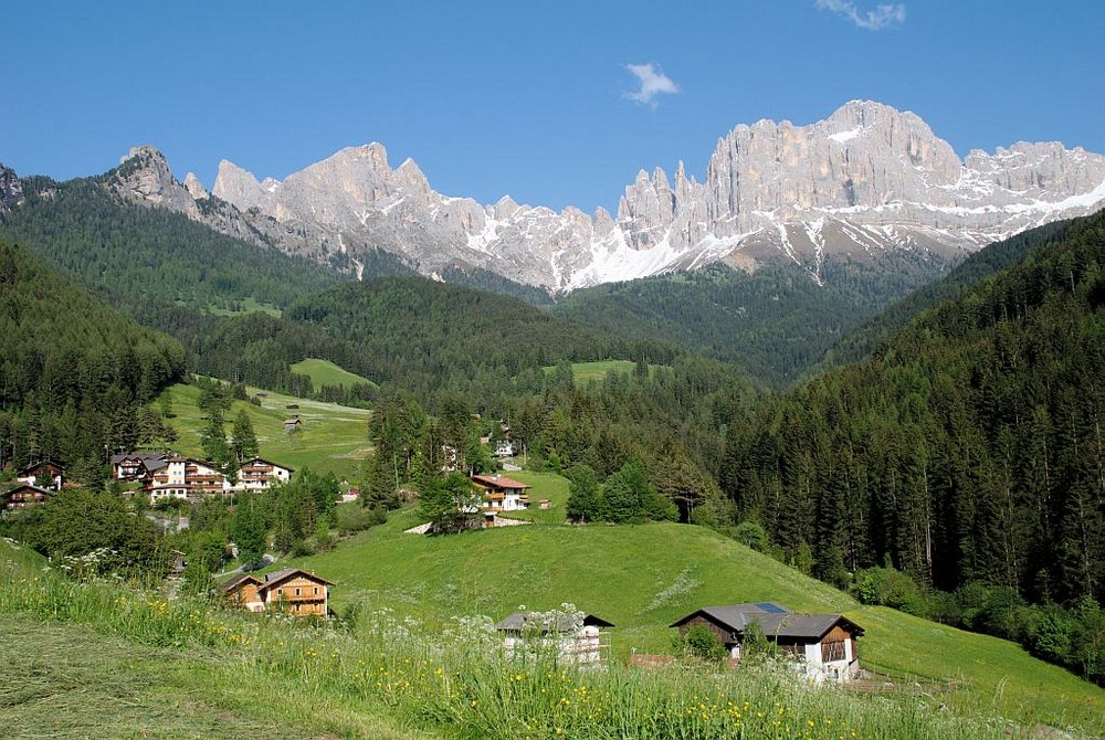 Rosengarten Bergmassiv