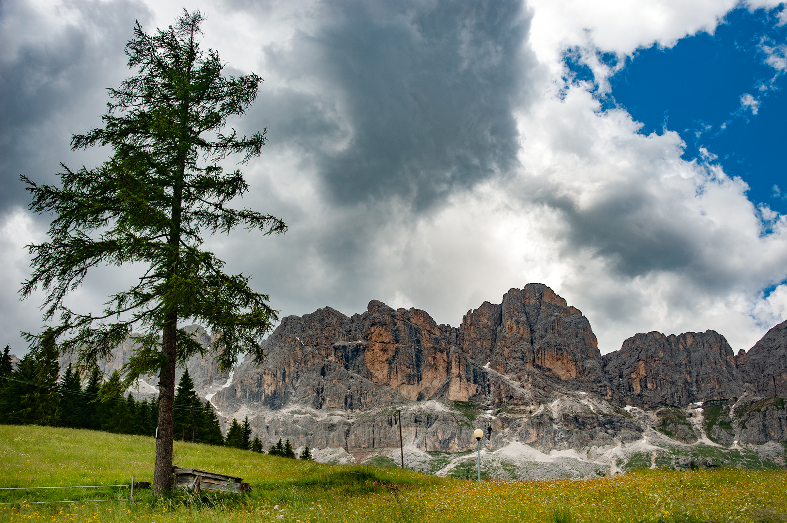 Rosengarten group in front