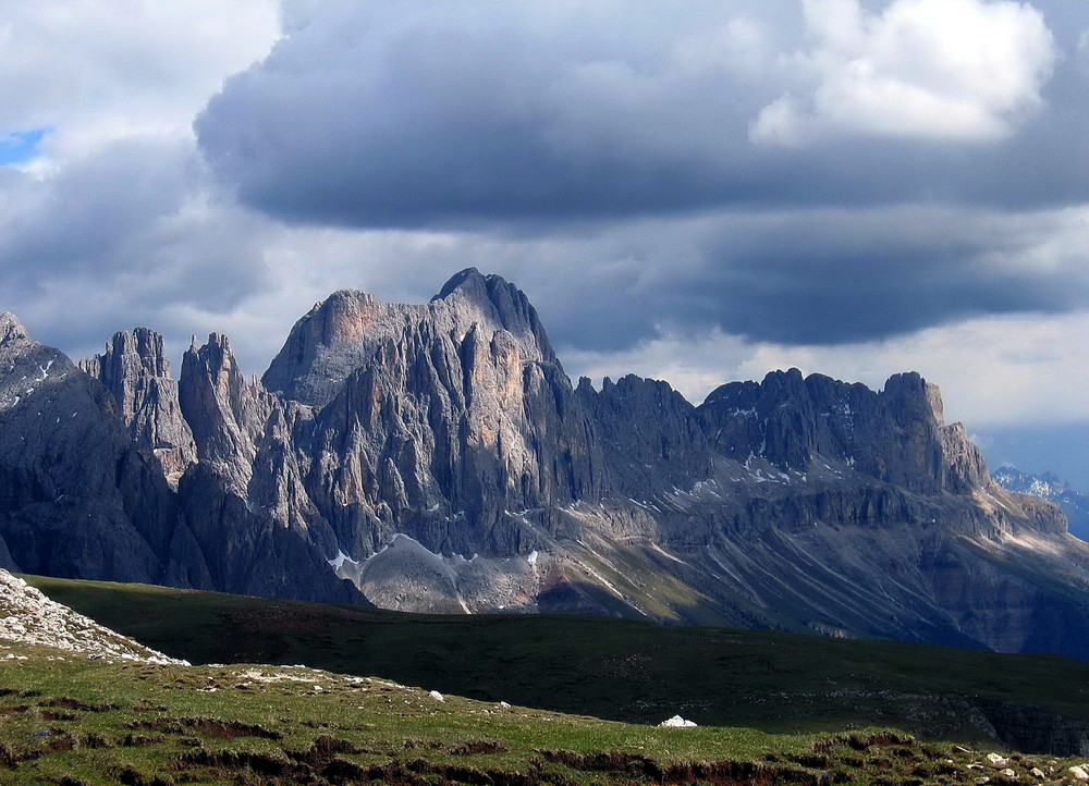 Rosengarten in den Dolomiten