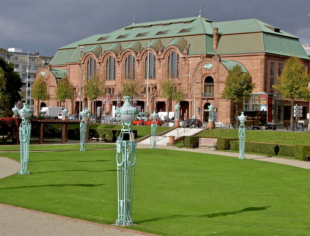 Rosengarten in Mannheim Foto & Bild | architektur, stadtlandschaft ...