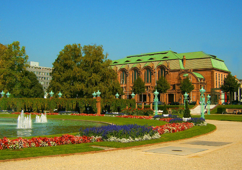 Rosengarten Mannheim Foto &amp; Bild landschaft, garten