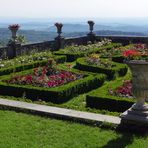 Rosengarten mit Fernblick....