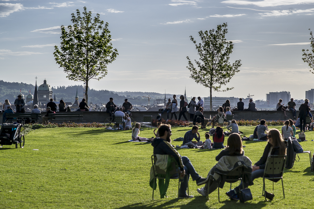 Rosengarten Uber Der Stadt Bern Foto Bild Park World Spezial Bilder Auf Fotocommunity