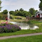 Rosengarten und Rosencafé