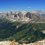 Rosengarten vom Latemar aus (Schnittvariante)