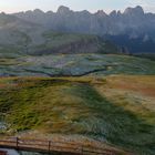 Rosengartenblick am frühen Tag