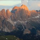 Rosengartenspitze und links die Vajolettürme