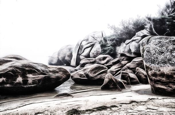 ... rosengranitküste