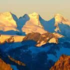 Rosenhorn , Mittelhorn , Wetterhorn