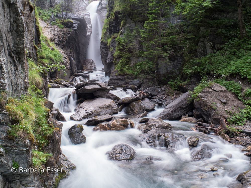 Rosenlaui-Wasserfall